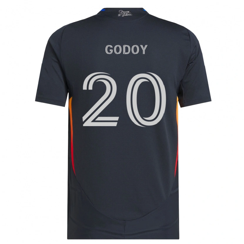 Danxen Kinder Aníbal Godoy #20 Dunkelgrau Rot Heimtrikot Trikot 2026/27 T-Shirt Österreich
