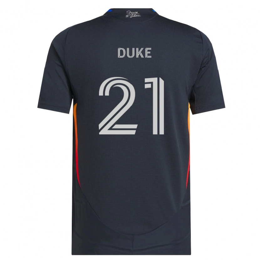 Danxen Kinder Bryce Duke #21 Dunkelgrau Rot Heimtrikot Trikot 2026/27 T-Shirt Österreich