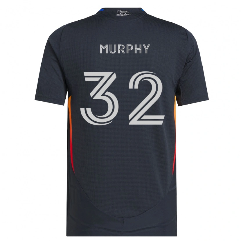 Danxen Kinder Ian Murphy #32 Dunkelgrau Rot Heimtrikot Trikot 2026/27 T-Shirt Österreich