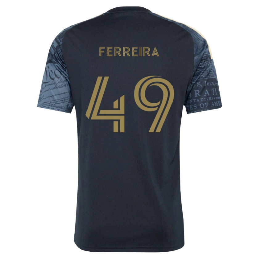 Danxen Kinder Willyam Ferreira #49 Marineblau Braun Heimtrikot Trikot 2026/27 T-Shirt Österreich