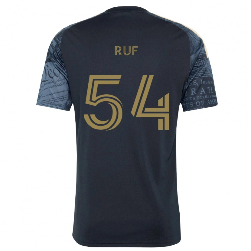 Danxen Kinder John Ruf #54 Marineblau Braun Heimtrikot Trikot 2026/27 T-Shirt Österreich