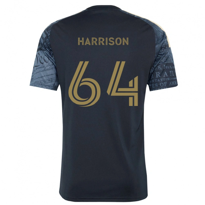 Danxen Kinder Joshua Harrison #64 Marineblau Braun Heimtrikot Trikot 2026/27 T-Shirt Österreich