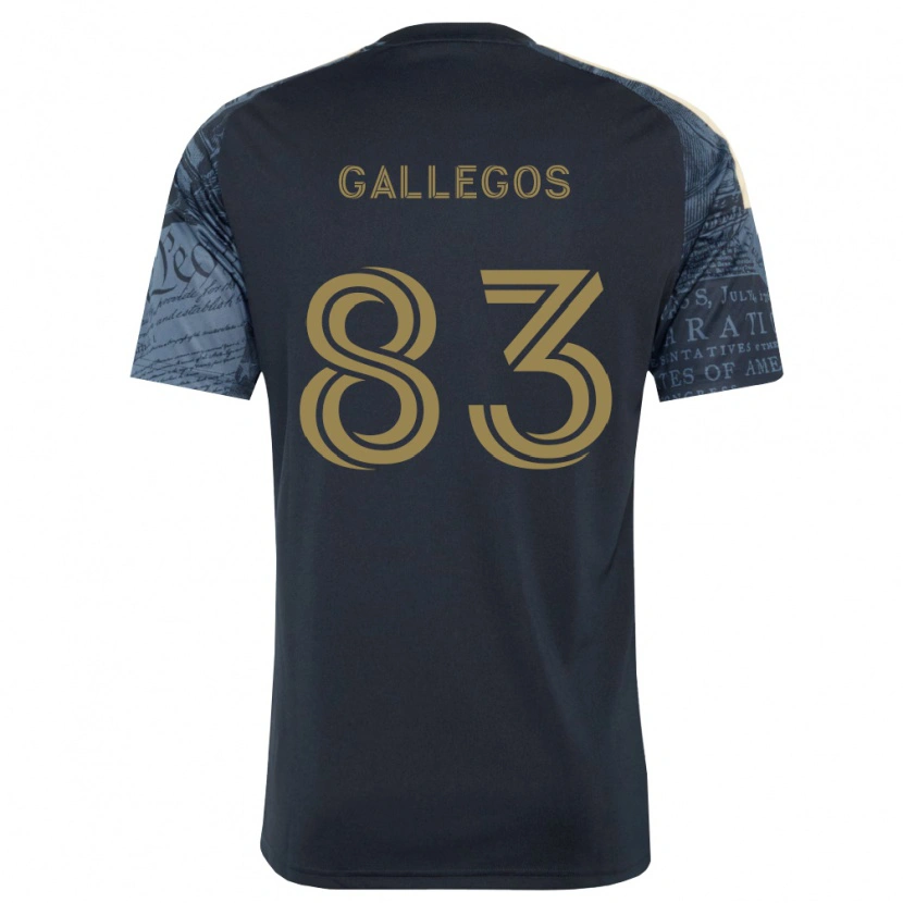 Danxen Kinder Mateo Gallegos #83 Marineblau Braun Heimtrikot Trikot 2026/27 T-Shirt Österreich