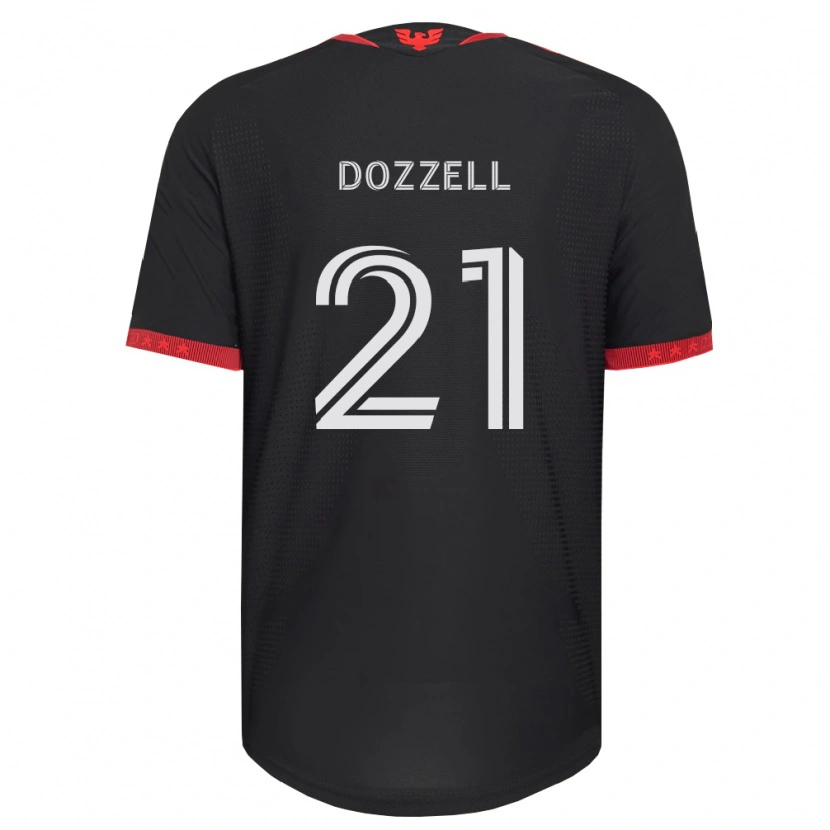Danxen Kinder Andre Dozzell #21 Schwarz Weiß Rot Heimtrikot Trikot 2026/27 T-Shirt Österreich