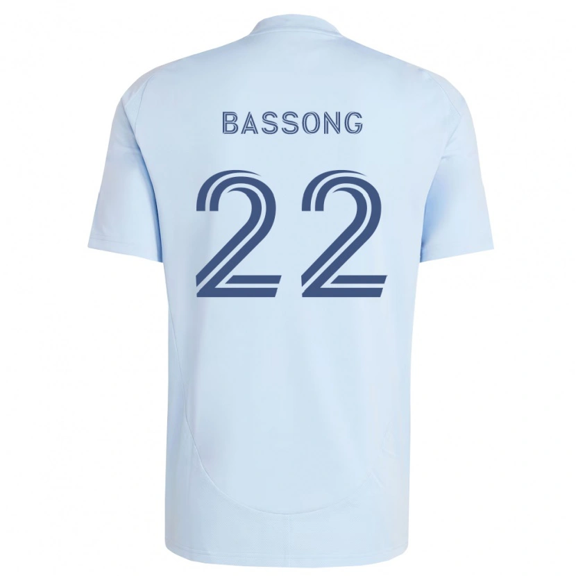 Danxen Kinder Zorhan Bassong #22 Hellblau Hellgrau Heimtrikot Trikot 2026/27 T-Shirt Österreich