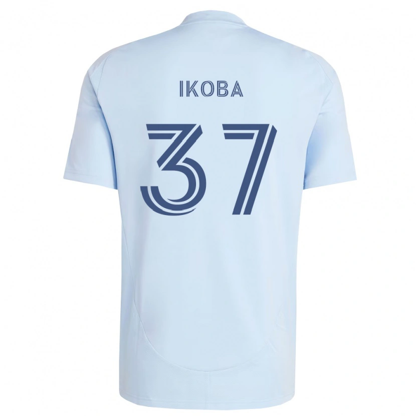 Danxen Kinder Tega Ikoba #37 Hellblau Hellgrau Heimtrikot Trikot 2026/27 T-Shirt Österreich