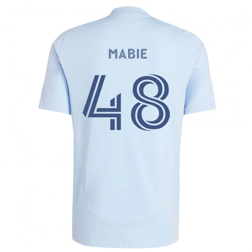 Danxen Kinder Blaine Mabie #48 Hellblau Hellgrau Heimtrikot Trikot 2026/27 T-Shirt Österreich