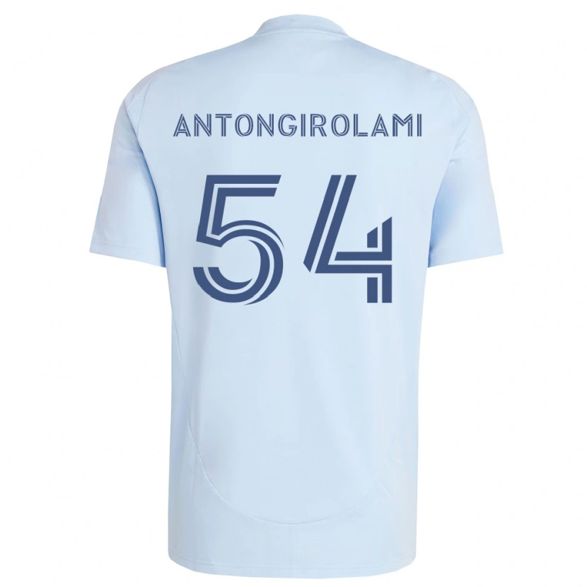 Danxen Kinder Luca Antongirolami #54 Hellblau Hellgrau Heimtrikot Trikot 2026/27 T-Shirt Österreich