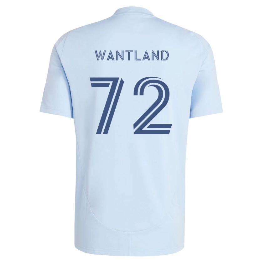 Danxen Kinder Zane Wantland #72 Hellblau Hellgrau Heimtrikot Trikot 2026/27 T-Shirt Österreich
