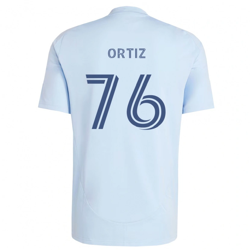 Danxen Kinder Johann Ortiz #76 Hellblau Hellgrau Heimtrikot Trikot 2026/27 T-Shirt Österreich