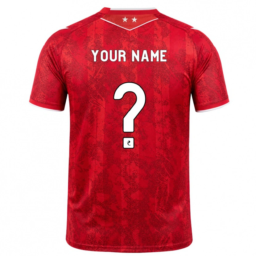 Danxen Kinder Ihren Namen #0 Rot Weiß Heimtrikot Trikot 2026/27 T-Shirt Österreich