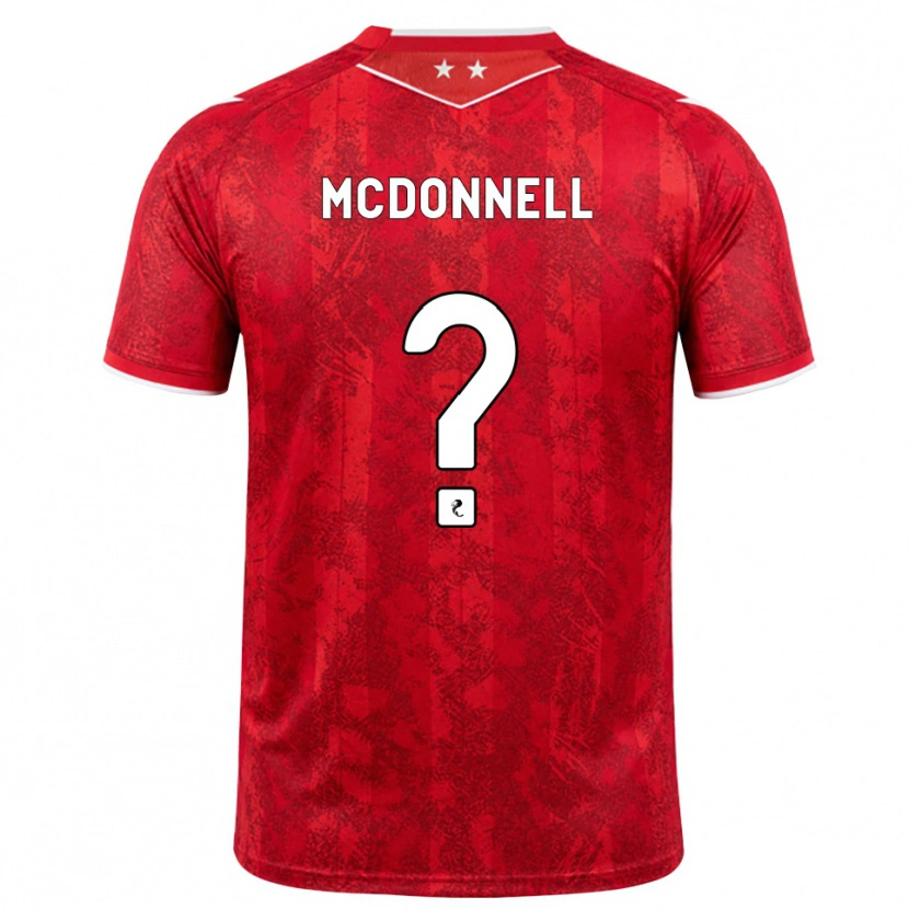 Danxen Kinder Noah Mcdonnell #0 Rot Weiß Heimtrikot Trikot 2026/27 T-Shirt Österreich