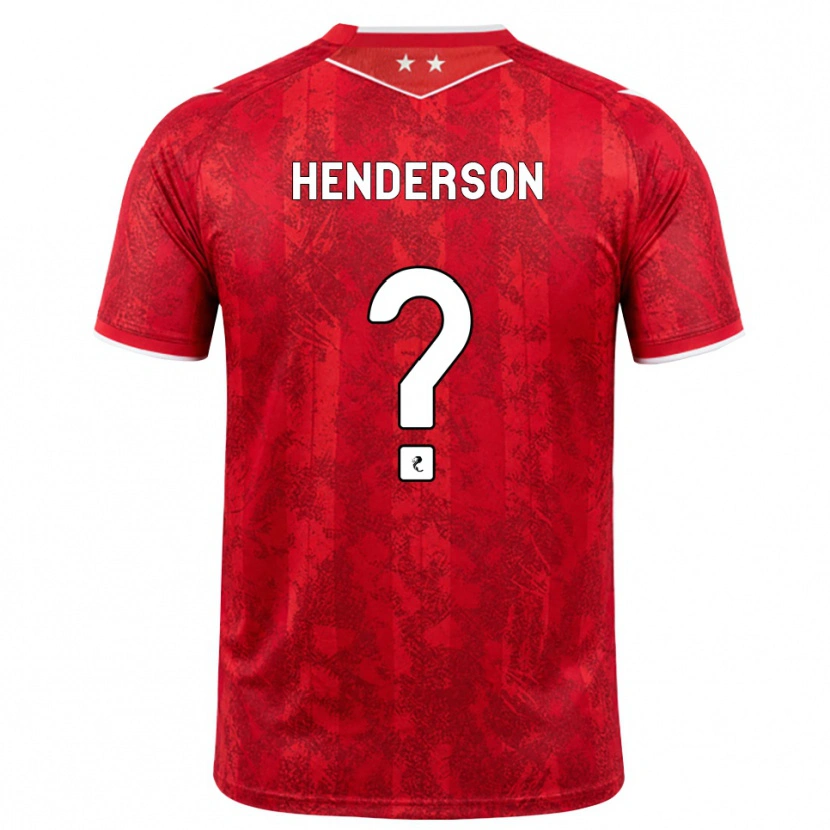 Danxen Kinder Jay Henderson #0 Rot Weiß Heimtrikot Trikot 2026/27 T-Shirt Österreich