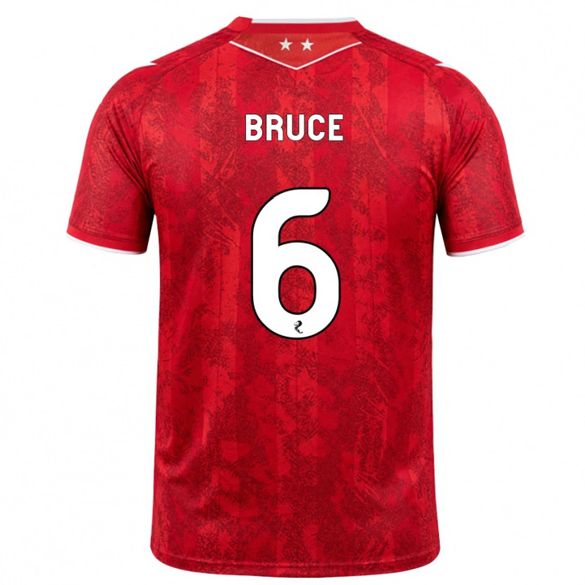 Danxen Kinder Natasha Bruce #6 Rot Weiß Heimtrikot Trikot 2026/27 T-Shirt Österreich
