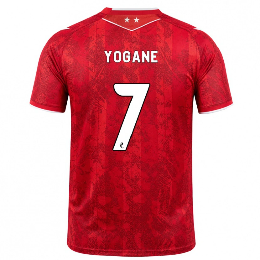 Danxen Kinder Tony Yogane #7 Rot Weiß Heimtrikot Trikot 2026/27 T-Shirt Österreich