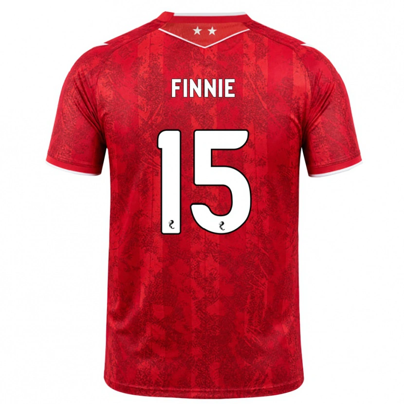 Danxen Kinder Maddison Finnie #15 Rot Weiß Heimtrikot Trikot 2026/27 T-Shirt Österreich