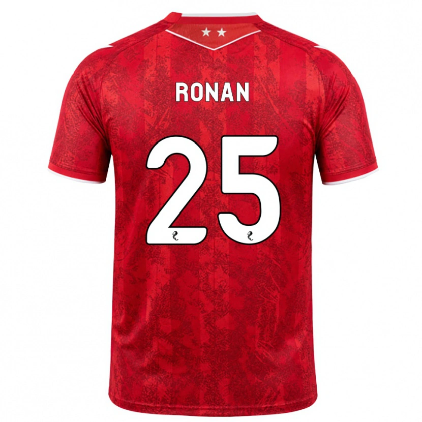 Danxen Kinder Connor Ronan #25 Rot Weiß Heimtrikot Trikot 2026/27 T-Shirt Österreich
