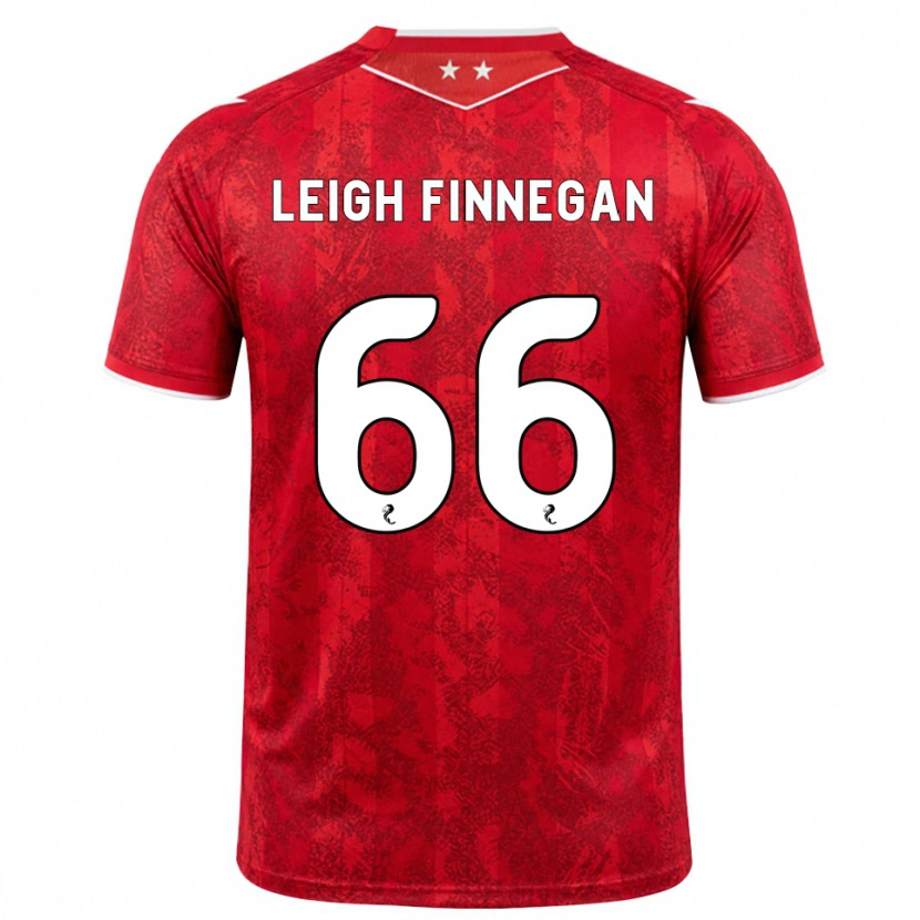 Danxen Kinder Toni Leigh Finnegan #66 Rot Weiß Heimtrikot Trikot 2026/27 T-Shirt Österreich