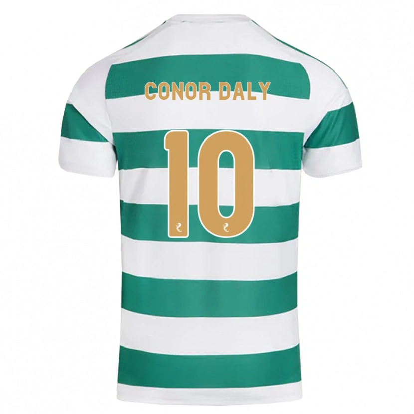 Danxen Kinder Conor Daly #10 Darkcyan Weiß Heimtrikot Trikot 2026/27 T-Shirt Österreich