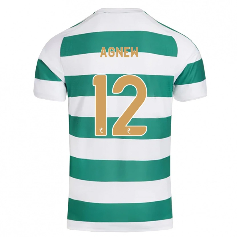Danxen Kinder Murphy Agnew #12 Darkcyan Weiß Heimtrikot Trikot 2026/27 T-Shirt Österreich