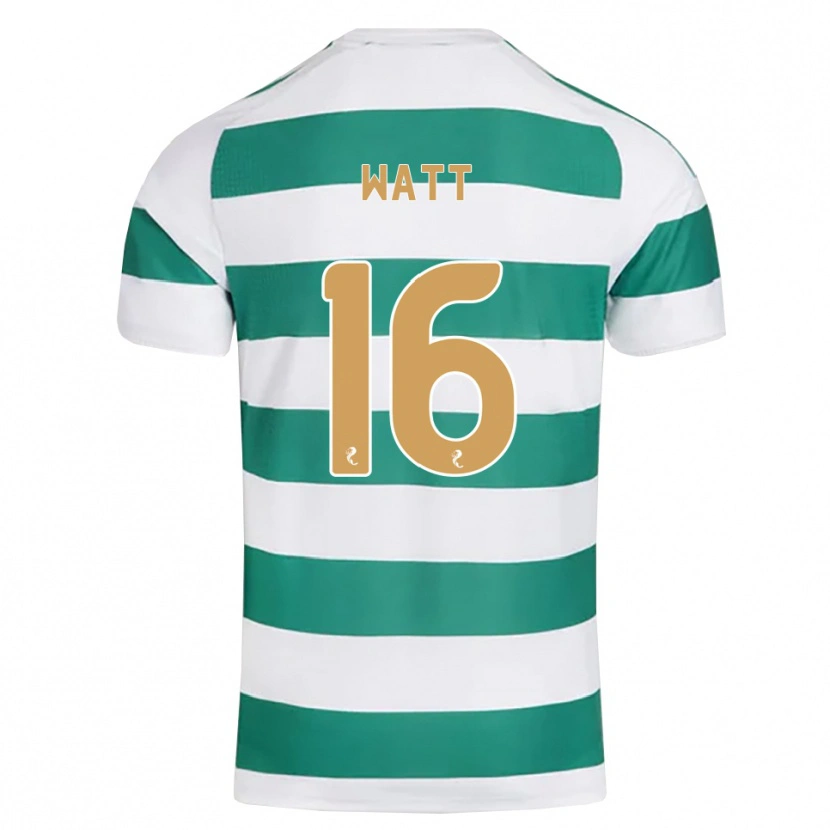 Danxen Kinder Lennon Watt #16 Darkcyan Weiß Heimtrikot Trikot 2026/27 T-Shirt Österreich