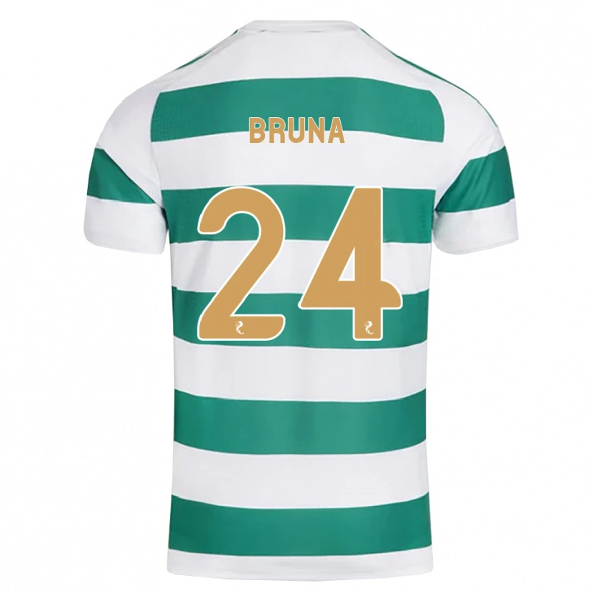 Danxen Kinder Bruna Lourenço #24 Darkcyan Weiß Heimtrikot Trikot 2026/27 T-Shirt Österreich