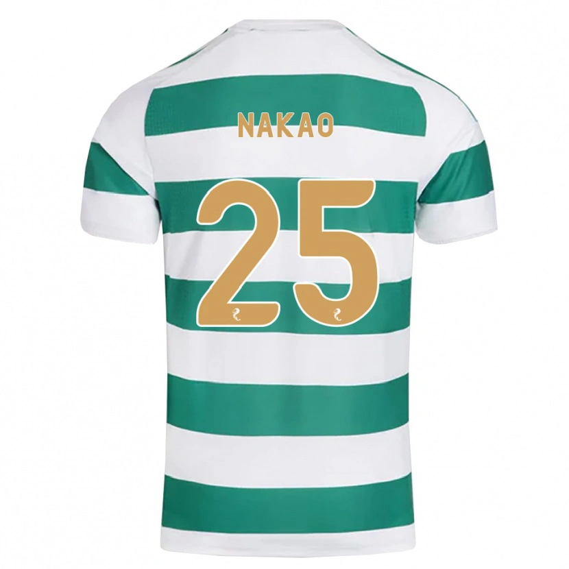 Danxen Kinder Momo Nakao #25 Darkcyan Weiß Heimtrikot Trikot 2026/27 T-Shirt Österreich