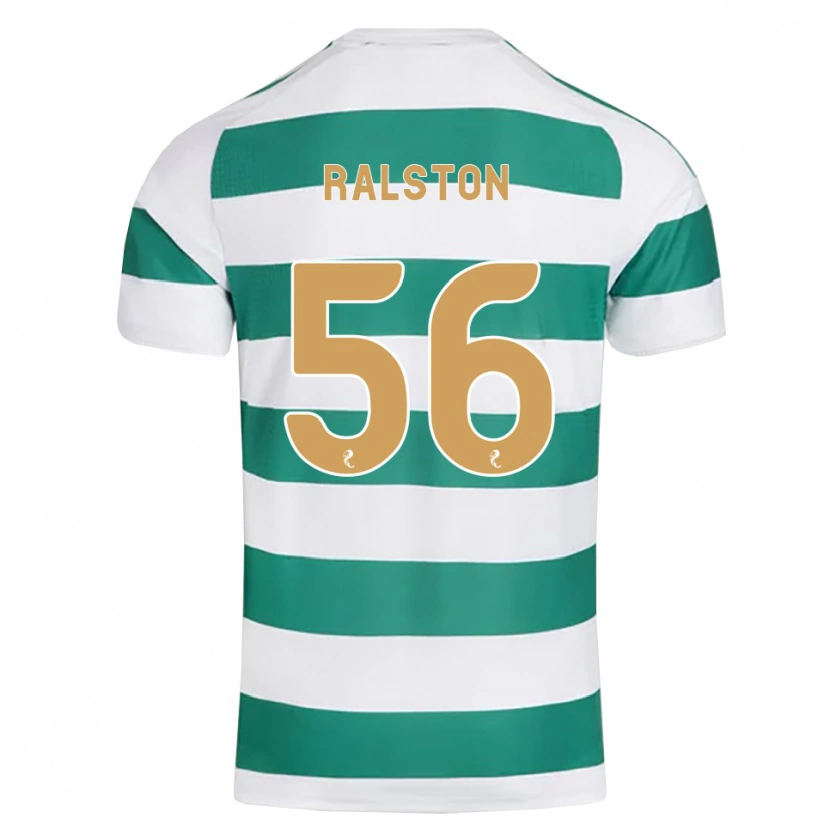 Danxen Kinder Anthony Ralston #56 Darkcyan Weiß Heimtrikot Trikot 2026/27 T-Shirt Österreich
