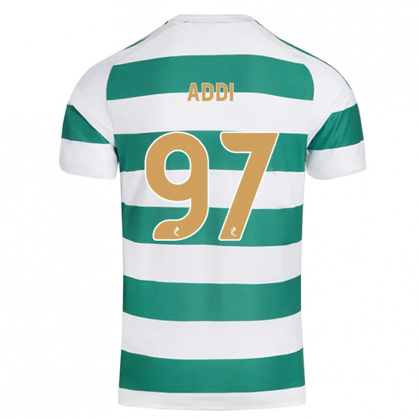 Danxen Kinder Imane Addi #97 Darkcyan Weiß Heimtrikot Trikot 2026/27 T-Shirt Österreich