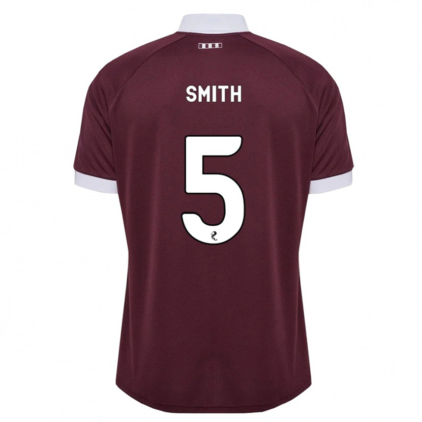 Danxen Kinder Lucas Smith #5 Burgunder Weiß Heimtrikot Trikot 2026/27 T-Shirt Österreich