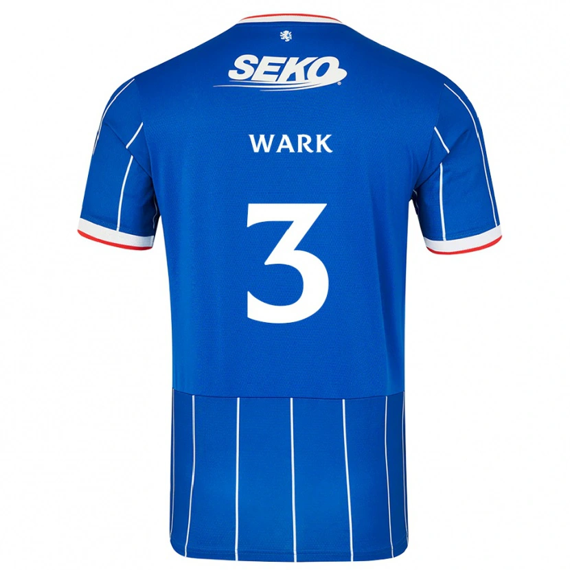 Danxen Kinder Lyle Wark #3 Rot Blau Weiß Heimtrikot Trikot 2026/27 T-Shirt Österreich