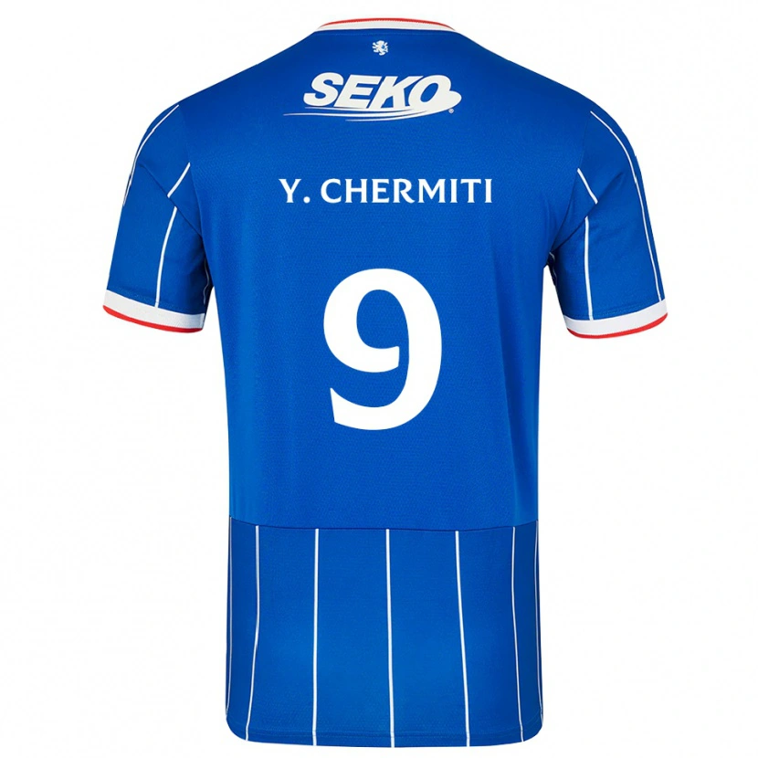 Danxen Kinder Youssef Chermiti #9 Rot Blau Weiß Heimtrikot Trikot 2026/27 T-Shirt Österreich