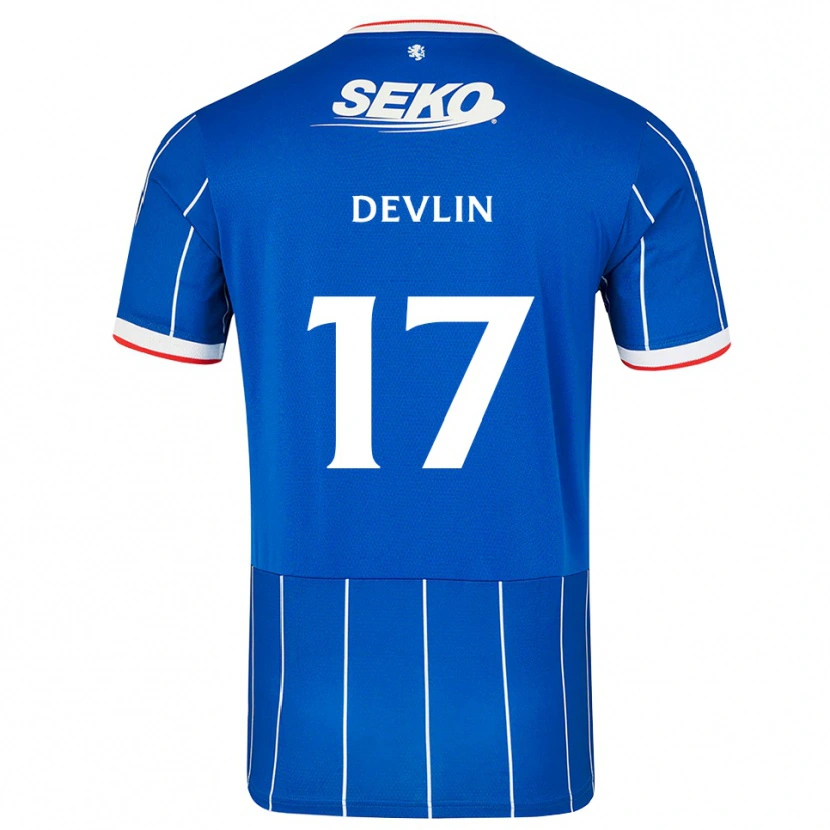 Danxen Kinder Cammy Devlin #17 Rot Blau Weiß Heimtrikot Trikot 2026/27 T-Shirt Österreich