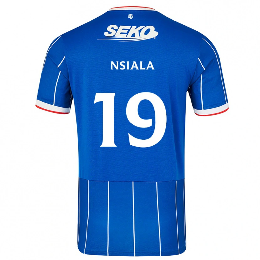 Danxen Kinder Clinton Nsiala #19 Rot Blau Weiß Heimtrikot Trikot 2026/27 T-Shirt Österreich