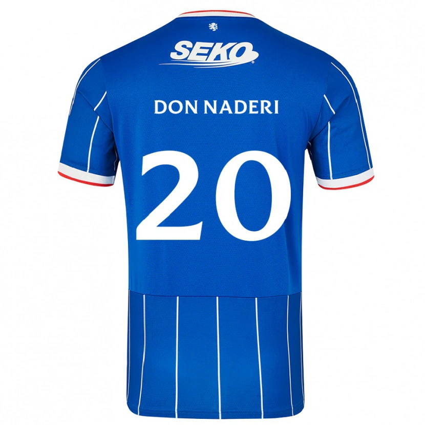 Danxen Kinder Ryan Naderi #20 Rot Blau Weiß Heimtrikot Trikot 2026/27 T-Shirt Österreich