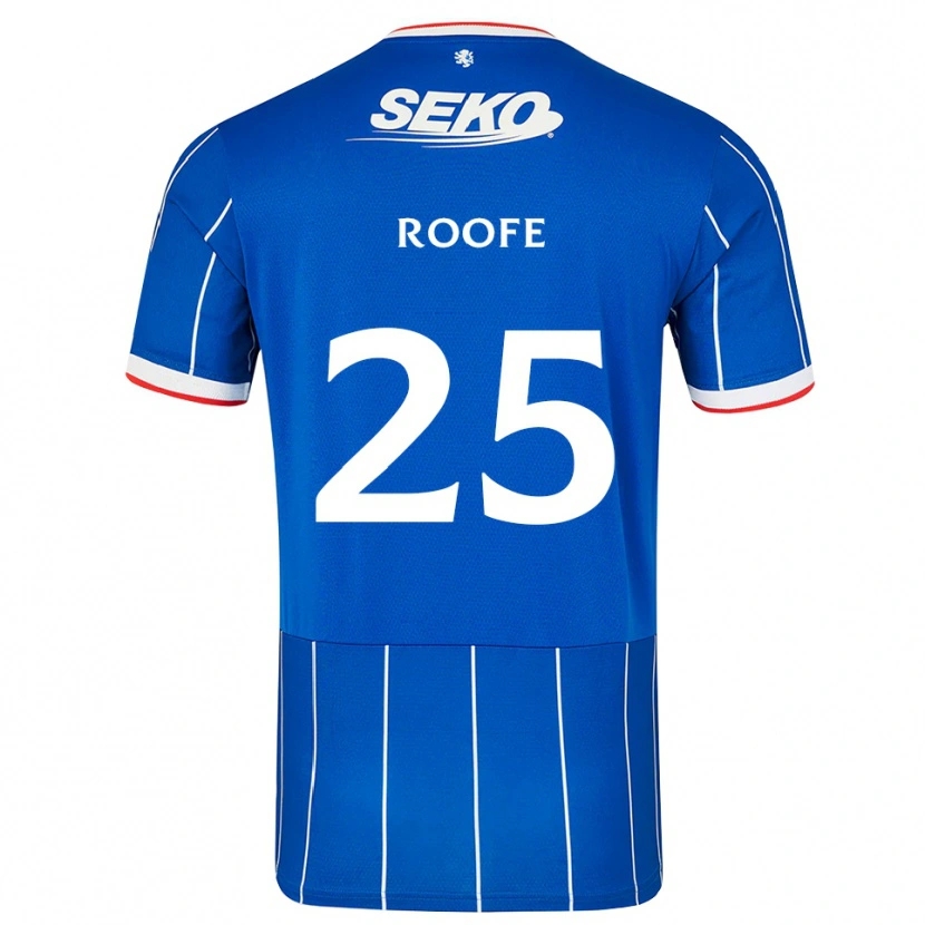 Danxen Kinder Kemar Roofe #25 Rot Blau Weiß Heimtrikot Trikot 2026/27 T-Shirt Österreich