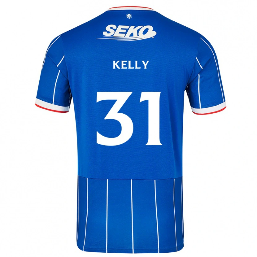 Danxen Kinder Liam Kelly #31 Rot Blau Weiß Heimtrikot Trikot 2026/27 T-Shirt Österreich