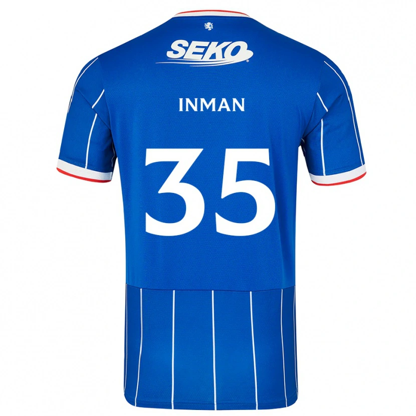 Danxen Kinder Lucy Inman #35 Rot Blau Weiß Heimtrikot Trikot 2026/27 T-Shirt Österreich