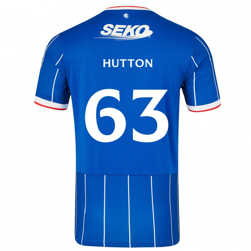 Danxen Kinder Zander Hutton #63 Rot Blau Weiß Heimtrikot Trikot 2026/27 T-Shirt Österreich