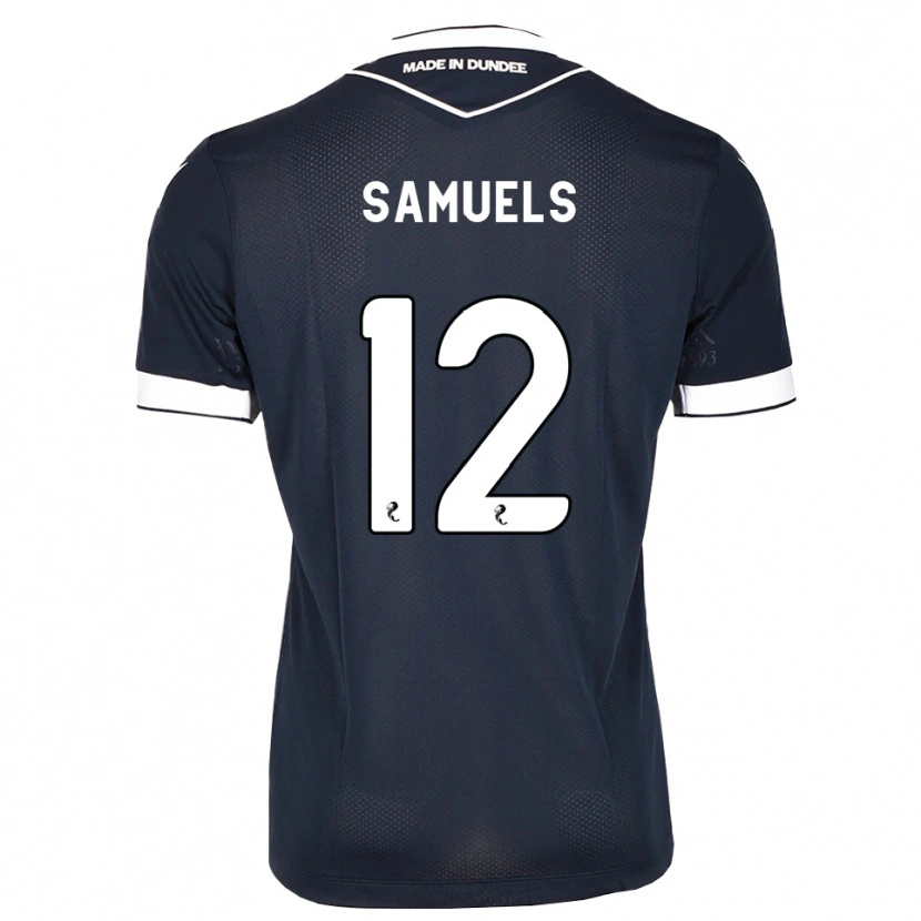 Danxen Kinder Imari Samuels #12 Mitternachtsblau Weiß Heimtrikot Trikot 2026/27 T-Shirt Österreich
