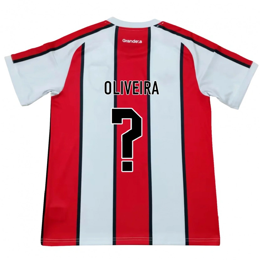 Danxen Kinder Carmel Oliveira #0 Weiß Rot Schwarz Auswärtstrikot Trikot 2026/27 T-Shirt Österreich