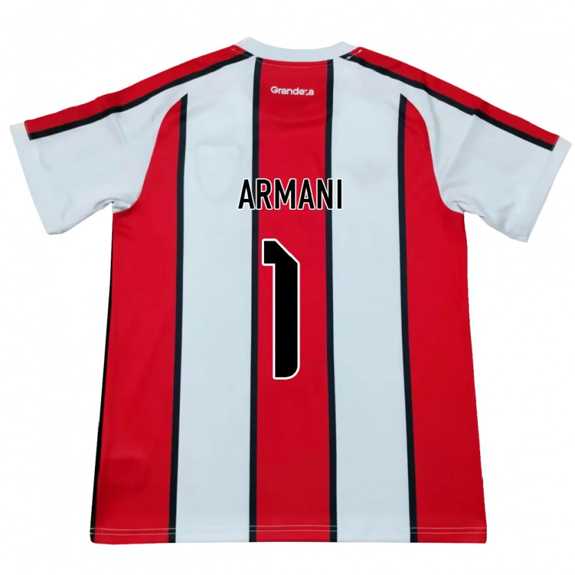 Danxen Kinder Franco Armani #1 Weiß Rot Schwarz Auswärtstrikot Trikot 2026/27 T-Shirt Österreich