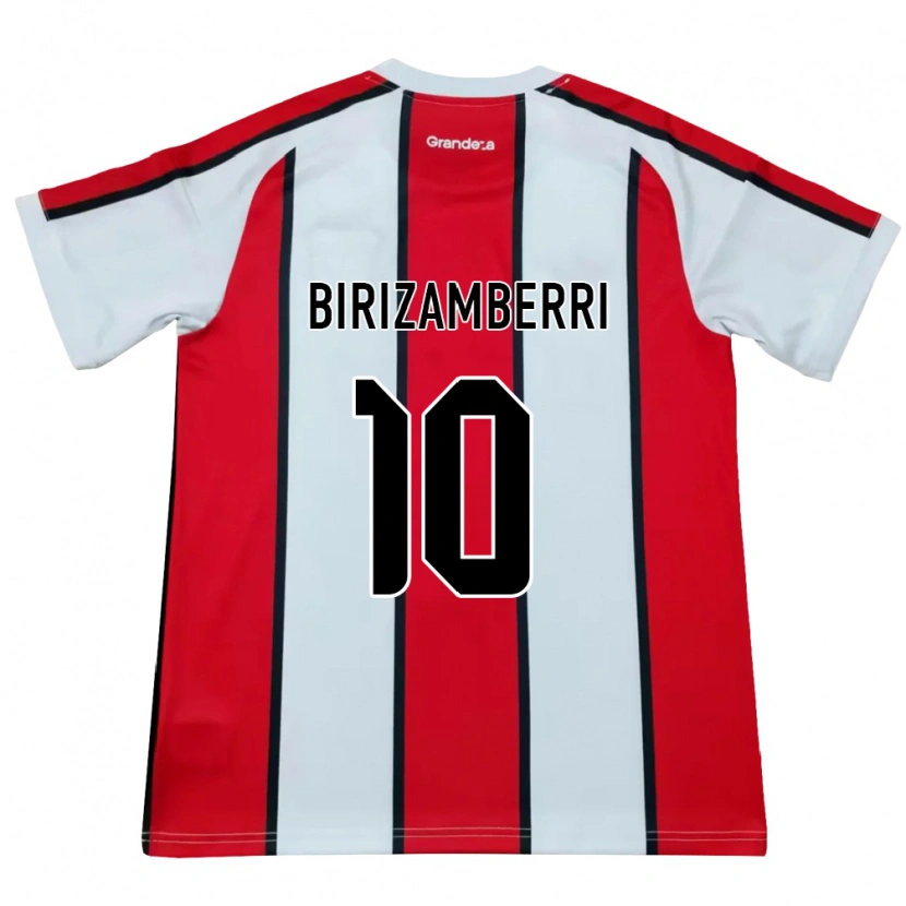 Danxen Kinder María Carolina Birizamberri Rivero #10 Weiß Rot Schwarz Auswärtstrikot Trikot 2026/27 T-Shirt Österreich