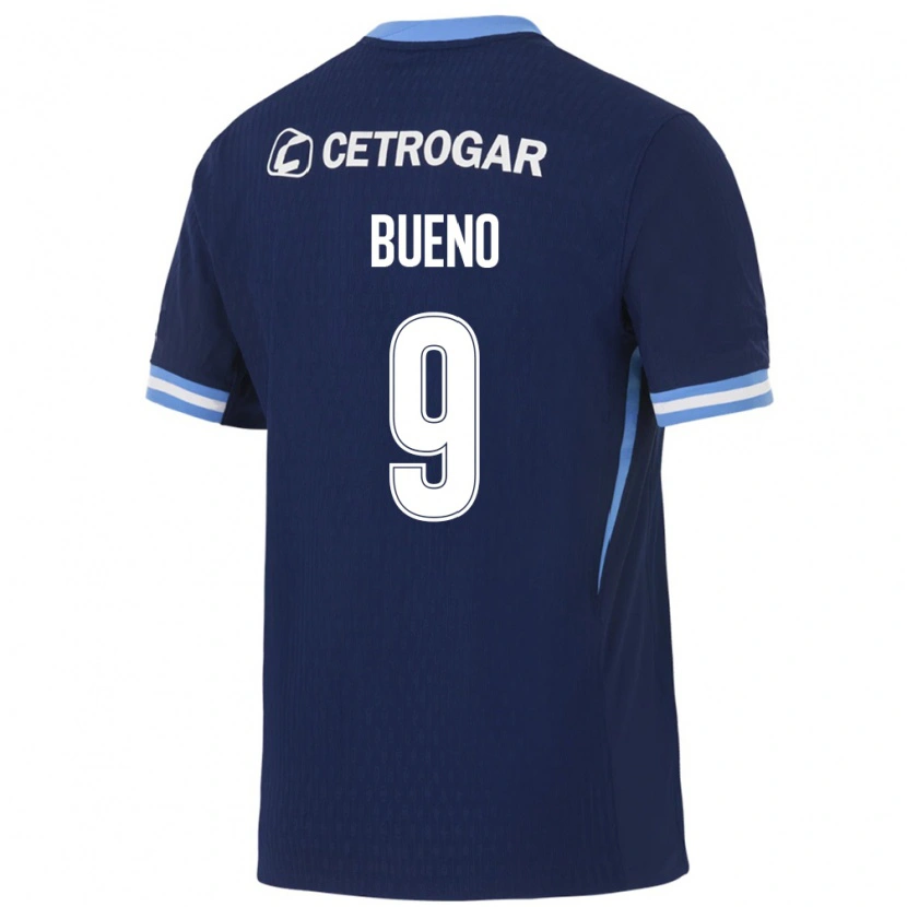 Danxen Kinder Rocío Bueno #9 Königsblau Hellblau Weiß Auswärtstrikot Trikot 2026/27 T-Shirt Österreich