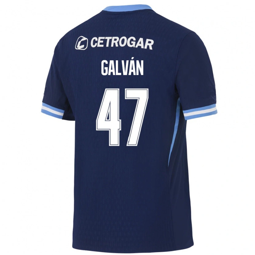 Danxen Kinder Ignacio Galvan #47 Königsblau Hellblau Weiß Auswärtstrikot Trikot 2026/27 T-Shirt Österreich