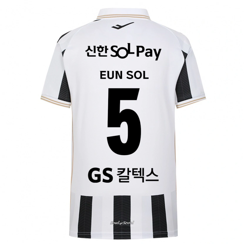 Danxen Kinder Eun-Sol Kim #5 Schwarz Weiß Auswärtstrikot Trikot 2026/27 T-Shirt Österreich