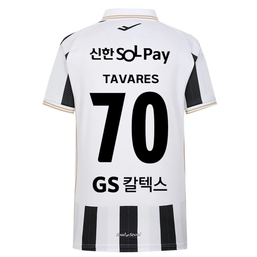 Danxen Kinder Ronaldo Tavares #70 Schwarz Weiß Auswärtstrikot Trikot 2026/27 T-Shirt Österreich