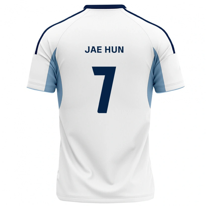 Danxen Kinder Jae-Hun Lee #7 Königsblau Weiß Auswärtstrikot Trikot 2026/27 T-Shirt Österreich