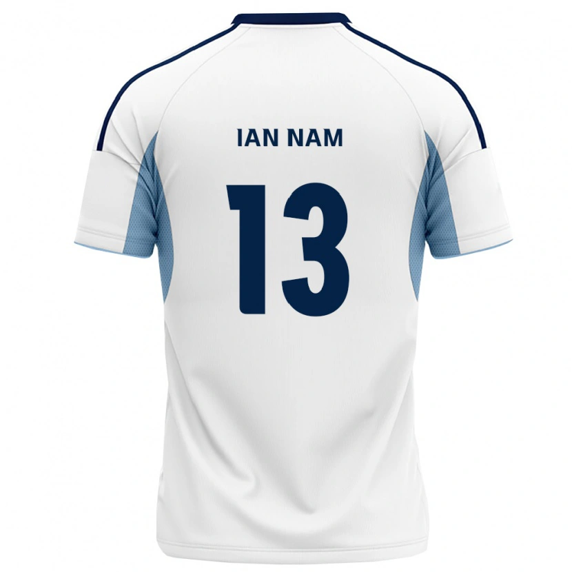 Danxen Kinder Ian Nam #13 Königsblau Weiß Auswärtstrikot Trikot 2026/27 T-Shirt Österreich