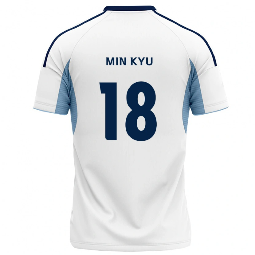Danxen Kinder Min-Kyu Joo #18 Königsblau Weiß Auswärtstrikot Trikot 2026/27 T-Shirt Österreich